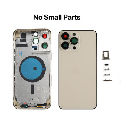 Back Cover Housing For iPhone 14 Pro Max 6.7''Rear Battery Door Frame Replacement