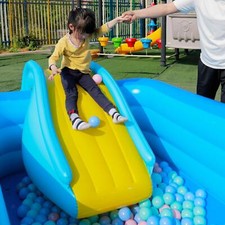 Inflatable Slide Strong Children Climber Slide for Yard Garden Paddling Pool