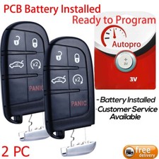 2 For 2019 2020 2021 2022 2023 Dodge Charger Challenger Smart Remote Key Fob 5b 2 For 2019 2020 2021 2022 2023 Dodge Charger Challenger Smart Remote Key Fob 5b