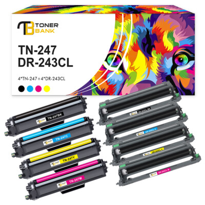 Compatible with Brother DR-243CL TN-247 Trommel HLL3210CW 3230 3270 DCPL3550CDW