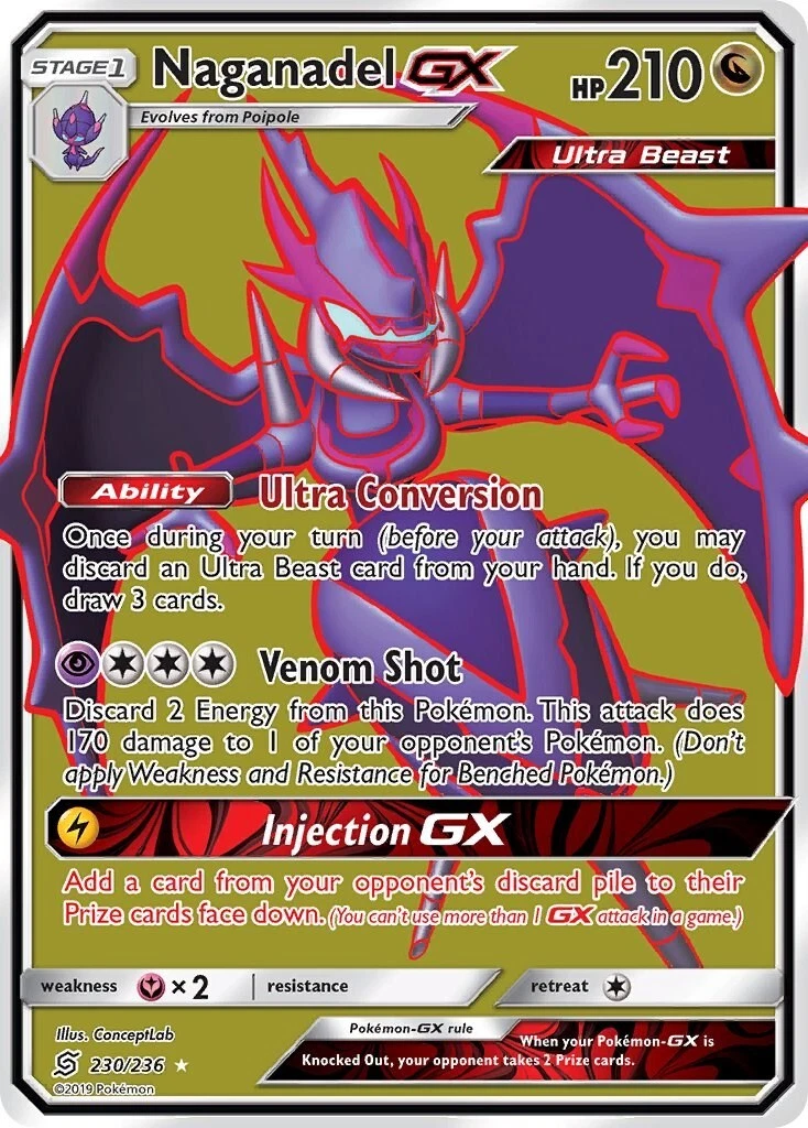 Naganadel GX Pokémon TCG Cards for sale | eBay