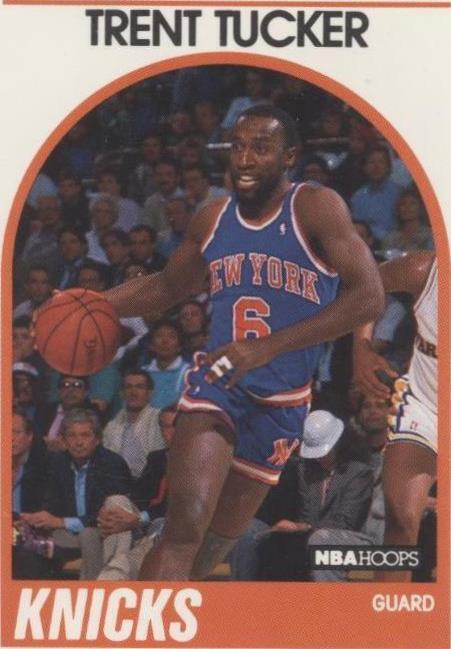 1989-90 NBA Hoops - Trent Tucker #87 - 1 of 2