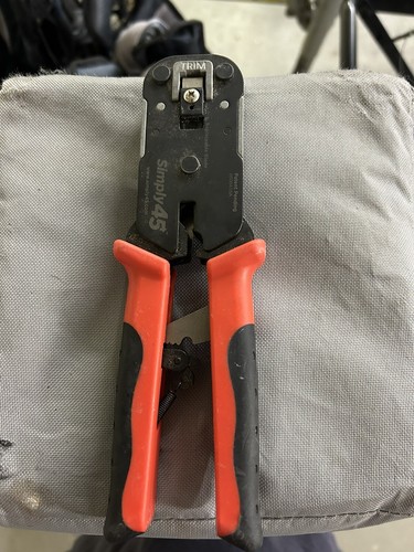 Simply45 S45-C100 RJ45 Heavy Duty Crimp Tool