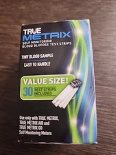 True Metrix Self Monitoring Blood Glucose Test Strips 150 Total New Sealed Box