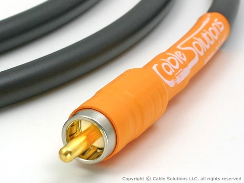 CS Signature Series 77 Custom Coaxial Digital Audio Interconnect Cable CEA 10m - Picture 4 of 5