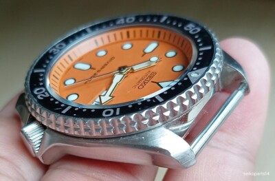 RARE SEIKO SKX011K SKX FAMILY 1997 OCTOBER 7S26-0020 ORANGE 200m