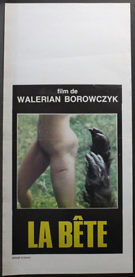 LA BETE - Borowczyk - Hummel, Lane - LOCANDINA ORIGINALE 1975