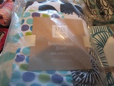 1 Pottery Barn Teen Graphic Patch quilted standard sham New with tags
