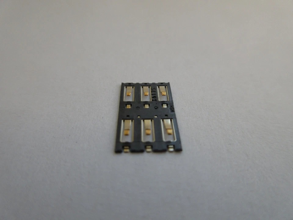 Soporte de ranura de puerto para lector de tarjetas SIM para Nokia Lumia 800 900 920 925 1020 Foto 2 de 2