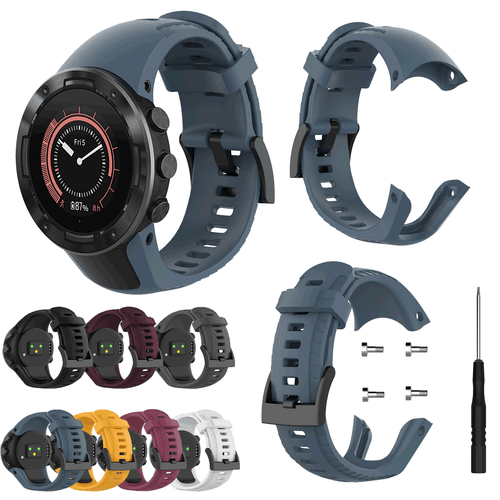Band Strap für Suunto 5 Ersatzarmband Sportuhr Silikonarmband - Bild 1 von 20