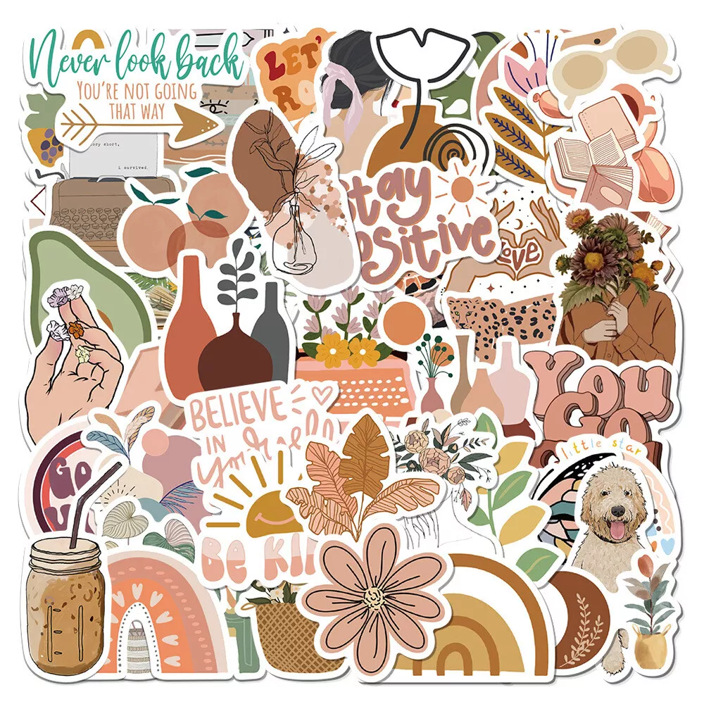 Aesthetic Sticker Pack Stock Illustration - Download Image Now