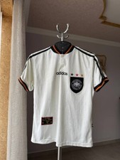 GERMANY 1996 98 HOME FOOTBALL SOCCER SHIRT JERSEY ADIDAS VINTAGE MENS SIZE S 90s