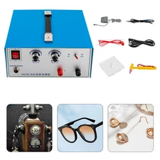 Jewelry Welding Machine 110V 500W Pulse Sparkle Spot Welder Gold Silver Platinum
