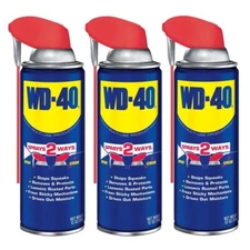 12 oz. Original WD-40 Formula, Multi-Purpose Lubricant Spray with Smart Straw (3