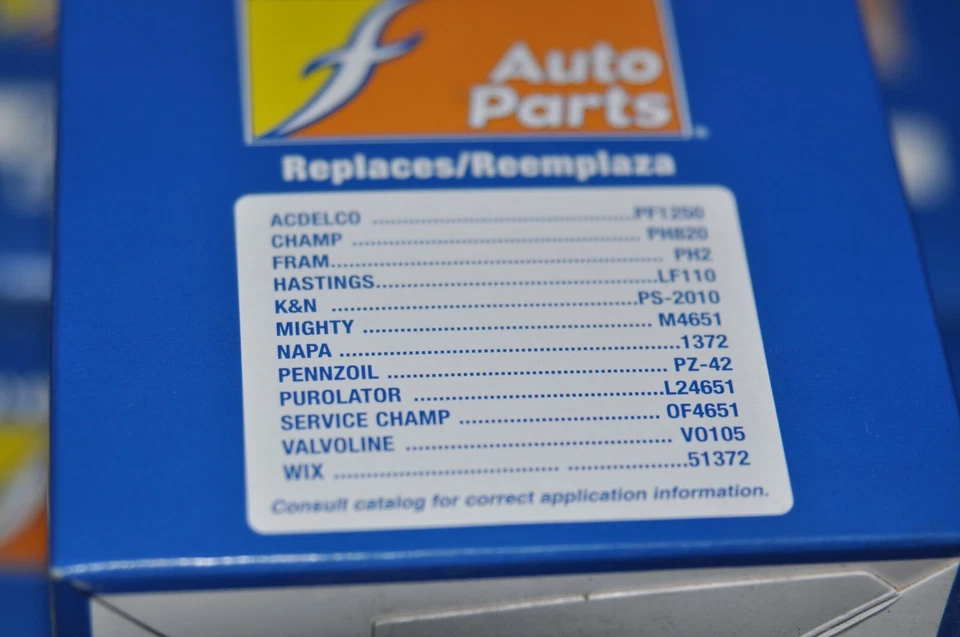 8 nuevos filtros de aceite de motor FEDERATED PG4651F LF110F para FORD CHRYSLER DODGE Foto 2 de 4