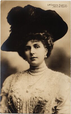 PC SPANISH ROYALTY QUEEN VICTORIA EUGENIA (a52535)