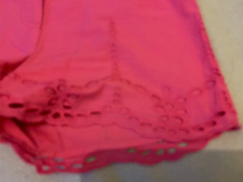 Next Pink 100% Cotton Girls Shorts Size 10 years 140 cm - Picture 2 of 4