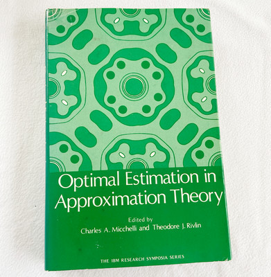 Optimal Estimation in Approximation Theory  1977 HC 