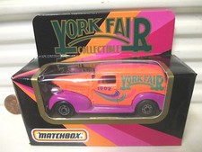 Matchbox York Fair Pennsylvania 1939 Chevrolet Sedan Delivery Van 1992 1994 Mint