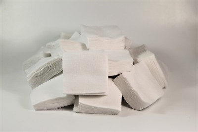 .45-.58 CAL/28 GA/9-10MM DRY 2 1/2'' SQUARE COTTON PATCHES QTY. 1,000 / EMSS2046T