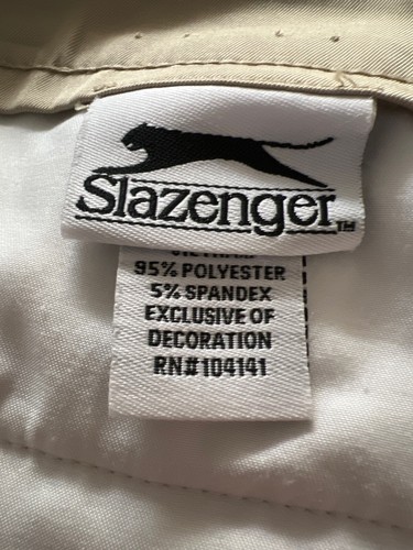 Slazenger Mens SZ 38 Tan Golf Shorts Flat Front - Picture 3 of 3