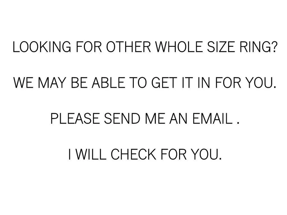 HCJ UNISEX HOMBRE TONO CAFÉ ACERO INOXIDABLE CRISTAL MODA ANILLO TALLA 10 Foto 2 de 4