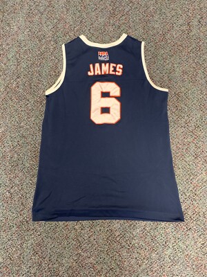 Lebron James USA Dream Team Authentic Nike Jersey XL VTG