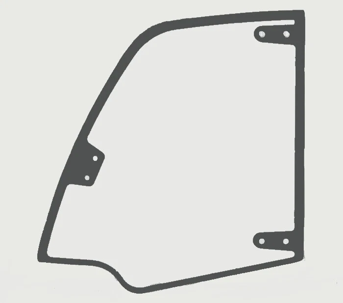 Upper Door Glass Fits Wacker Neuson TH408 TH412 Opt 1