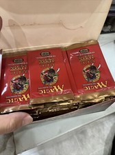 p3k booster box Magic: The Gathering Portal Three Kingdoms Sealed Collectible Card Game Packs for sale