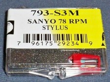 793-S3 S3M 78 RPM Stylus Needle for FISHER ST...