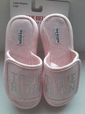 True Religion Pink Slippers size: Large