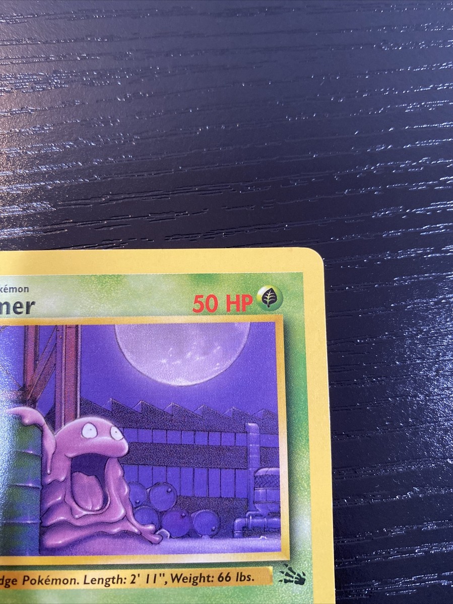 Grimer 48/62 - 1999 1st edition Pokemon Card - Fossil Set **NM**