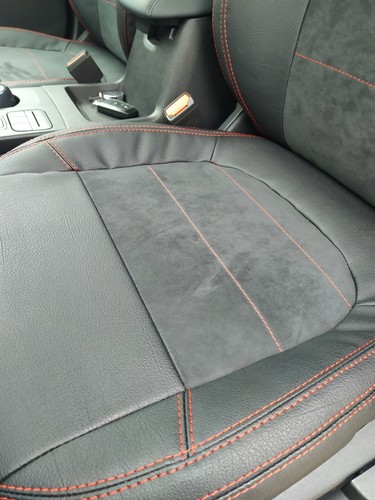Set Coprisedili Fodere su misura per Ford Kuga 3 (2019+) Ecopelle con Alcantara - Imagen 8 de 9