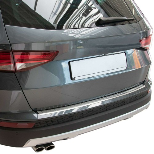 Ladekantenschutz Edelstahl innen + außen matt passend für Seat Ateca | ab 2016> - Afbeelding 6 van 9