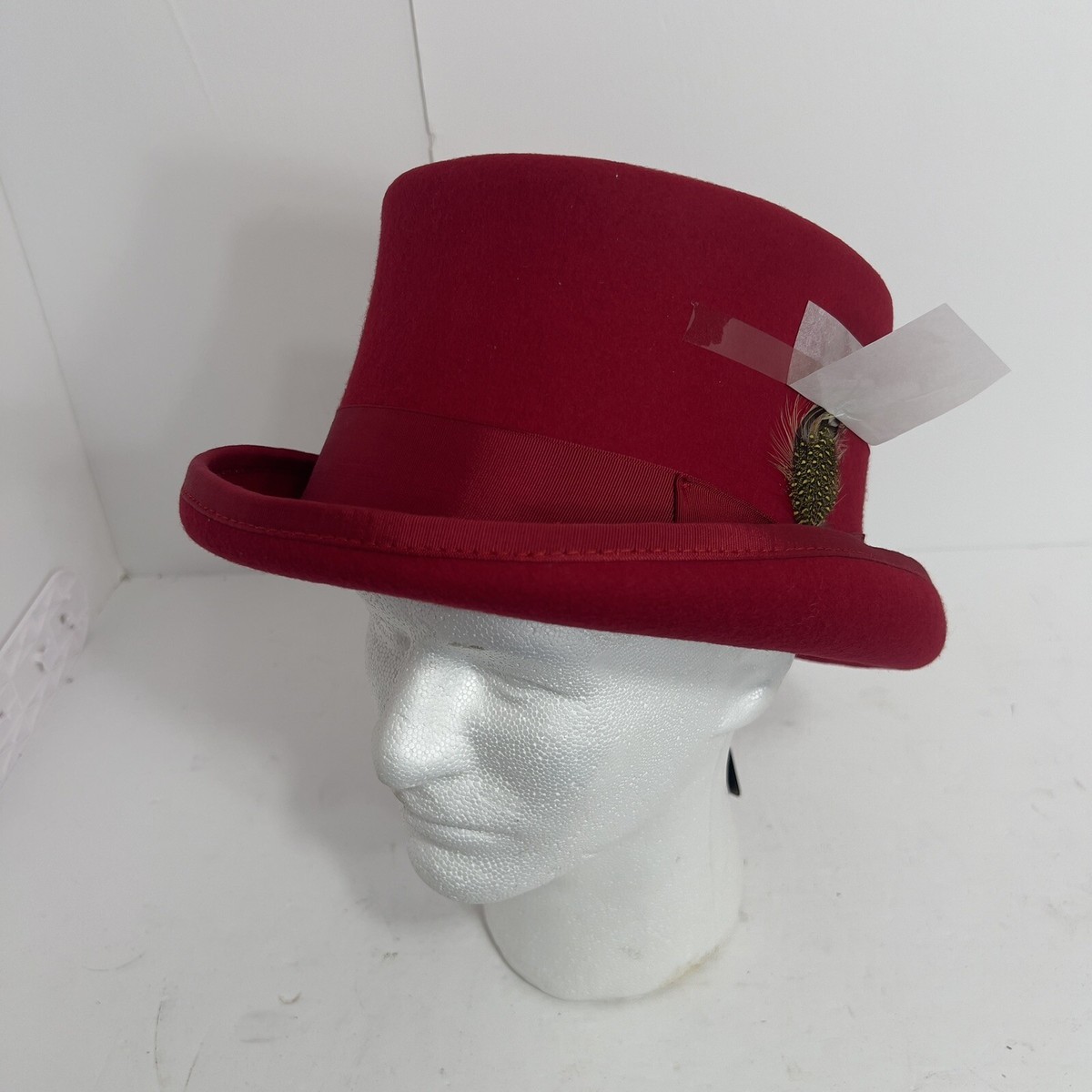 Jaxon Wool Deadman's Red Hat Size XL