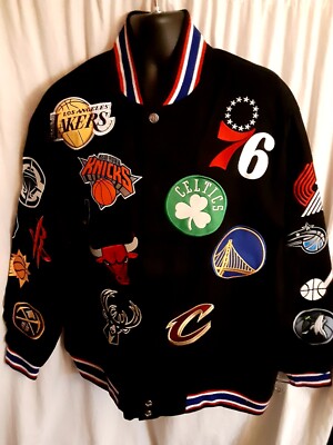 Los Angele Lakers Men's JH Design NBA Collage Jacket L, XL