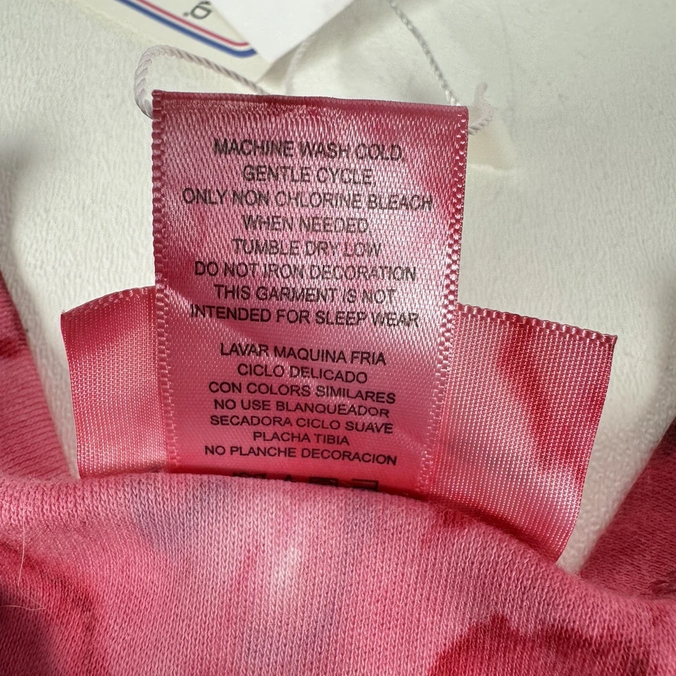 Body Two Feet Ahead UNIV OF ALABAMA Carmesí Marea Butt Volantes 12 M Tie Dye Foto 4 de 4