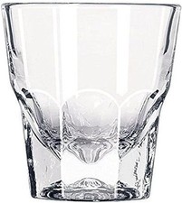 Set of Two Libbey Duratuff Cortado Glasses | Gibraltar Rocks Glass 4.5 OZ ~Paper