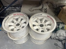 FORD ESCORT MK1 MK2 ALLOY RIM WHEELS 13" x 9 ET10 4x108 GLOSS WHITE 