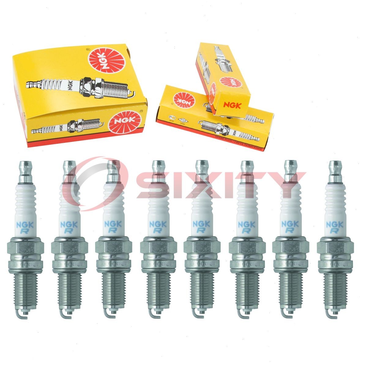 8 pc NGK 92238 DCPR8E BLYB Standard Spark Plugs for YR6DES Y6DC XU24EPR-U ff