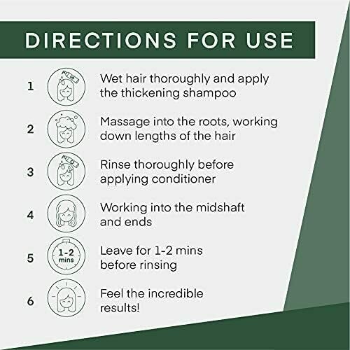Cel Microstem Natural Hair Thickening Shampoo & Conditioner Set (2 x 8 fl oz) - Afbeelding 5 van 6