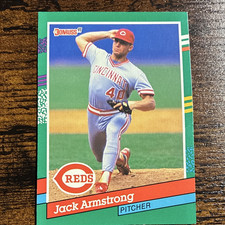 Donruss 1991 Jack Armstrong #571 Cincinnati Reds Base Set MLB Baseball Card