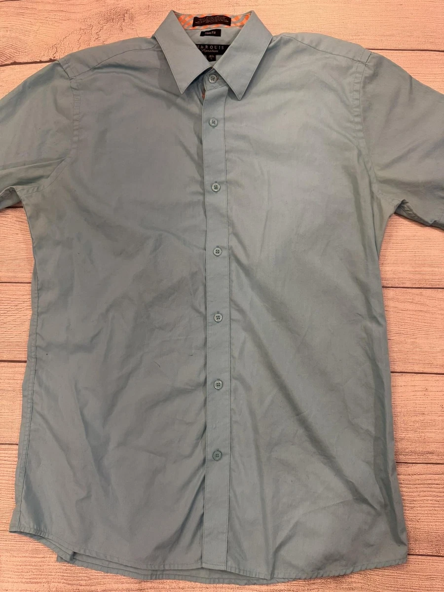 Marquis Slim Regular Size Dress Shirts for Men for sale | eBay