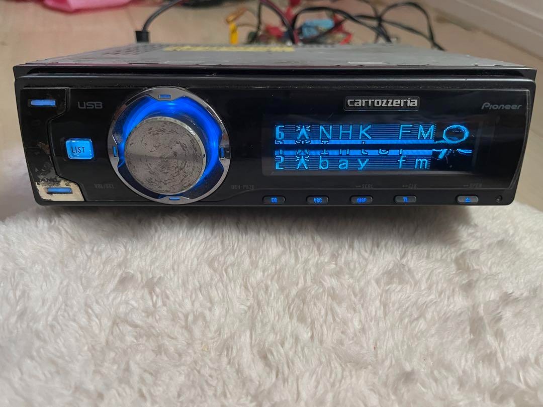 Pioneer Carrozzeria DEH‑P620 CD Car Stereo Receiver 1DIN