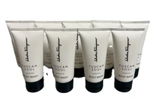 9 PACK lot Salvatore Ferragamo Tuscan Soul Convivio Body Wash 1.69 Oz Set