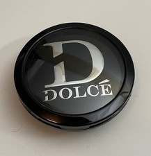 Dolce Wheels Center Cap Floater Self Leveling  Black