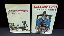 Locomotives in Profile Volumes 1 & 2 by Brian Reed 1971 HB with DJ Rare! EUC -6
