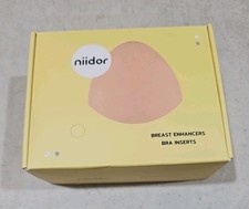 Niidor Breast Enhancers Bra Inserts, Small