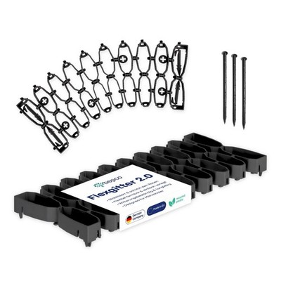 bepco Flexgitter 2.0 - flexibles Rasengitter aus recyceltem Kunststoff
