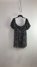 NWT Miami For Francesca's Women's Size XL Black and White Floral Dress
